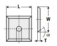 12x12x1.5 HP 35° 4 AĞIZ JİLET Ürün Teknik Çizim